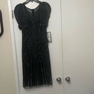 Adrianna Papell short beaded dress.  Size 10